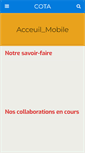 Mobile Screenshot of cota.be
