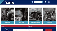 Desktop Screenshot of cota.com